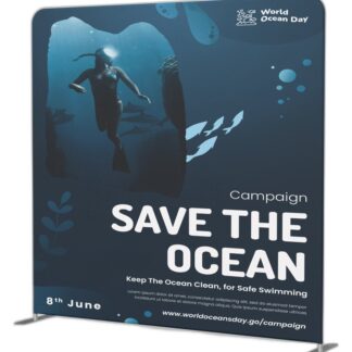 Straight Tension Fabric Displays