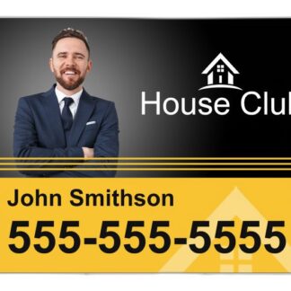 Yard Sign and H-Stake