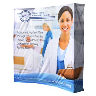 Curved Pop-Up Display Fabric Only