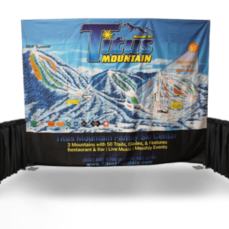 Printed Tradeshow Backdrop Fabric Only
