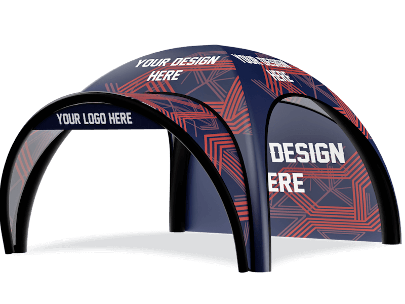 Printed Inflatable Air Dome Tent