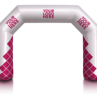 Custom Inflatable Arch – Angled, Constant Air