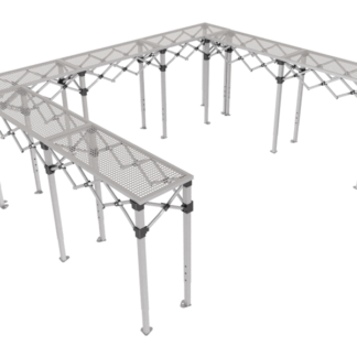U-Shaped Foldable Counter