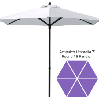 Commercial Market Umbrella – 7' / 6 Panels