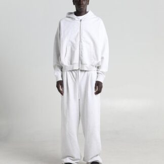 Cropped Zip Hoodie