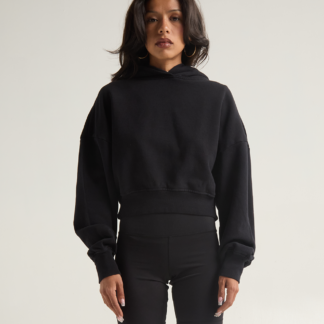 Women's Garment Dye Cropped Hoodie